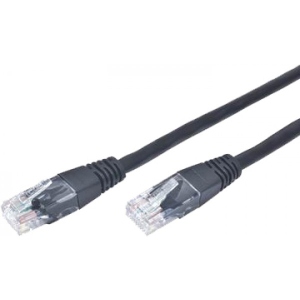 Кабель патч-корд Cablexpert UTP (PP12-2M/BK) 50u 2m Black