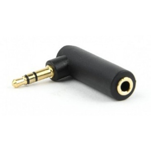 Перехідник аудіо Cablexpert A-3.5M-3.5FL Black