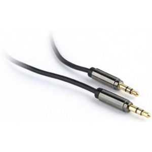 Кабель 3.5 мм - 3.5 мм Cablexpert CCAP-444-0.75M Black 0.75m