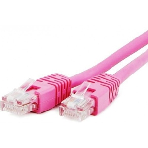 Кабель патч-корд Cablexpert CAT5e UTP 3 м Pink (PP12-3M/RO)