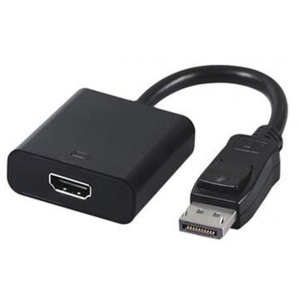 Перехідник HDMI Cablexpert DisplayPort-HDMI 0.1m (A-DPM-HDMIF-002)
