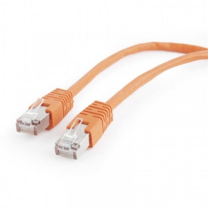 Кабель патч-корд Cablexpert FTP (PP22-1M/O) 50u 1m Orange