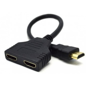 Уцінка - Переходник HDMI Cablexpert HDMI-2xHDMI Black (DSP-2PH4-04)