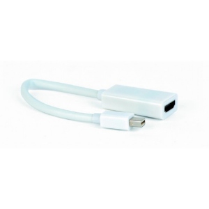 Адаптер Mini Display Port-HDMI Cablexpert Mini DisplayPort - HDMI 0.15m White (A-mDPM-HDMIF-02-W)