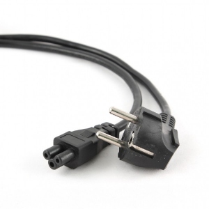 Кабель живлення Cablexpert PC-186-ML12-2.5M CEE7/7-C5 VDE Black 2.5m