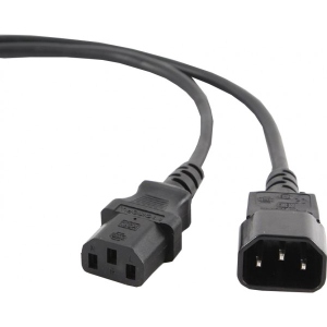 Кабель живлення Cablexpert PC-189-VDE-5M (С13-С14) Black 5m