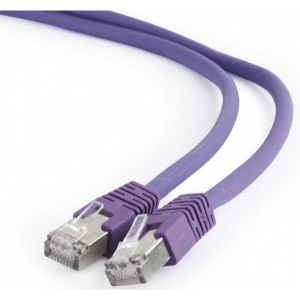 Кабель патч-корд Cablexpert S/FTP (PP6A-LSZHCU-V-2M) 50u 2m Purple