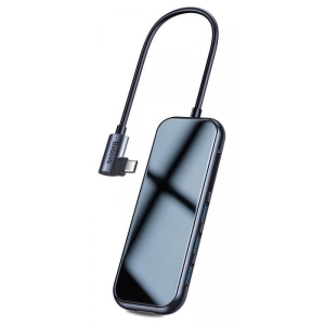 Хаб USB Baseus Multi-functional Type-C to 3xUSB3.0+HD4K+SD/TF+PD (CAHUB-CZ0G)