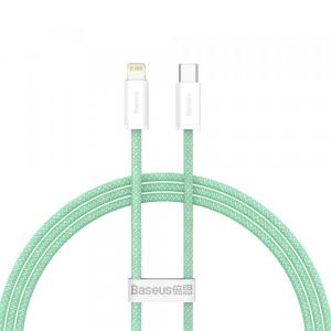 Кабель синхронізації даних Baseus Dynamic Series Fast Charging Data Cable Type-C to iP 20W 1m Green (CALD000006)