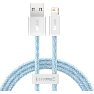 Кабель синхронізації даних Baseus Dynamic Series Fast Charging Data Cable USB to iP 2.4A 1m Blue (CALD000403)