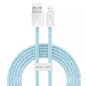 Кабель синхронізації даних Baseus Dynamic Series Fast Charging Data Cable USB to iP 2.4A 2m Blue (CALD000503)