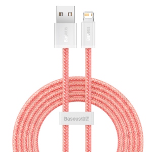 Кабель синхронізації даних Baseus Dynamic Series Fast Charging Data Cable USB to iP 2.4A 2m Orange (CALD000507)