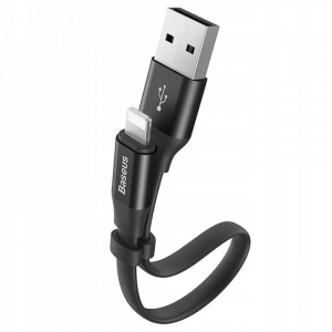 Кабель синхронізації даних Baseus Nimble Micro-Lightning 0.23м Black CALMBJ-01