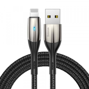 Кабель синхронізації даних Baseus Horizontal Lightning 1.5A 2м Black (CALSP-C01)