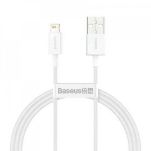 Кабель синхронізації даних XO Superior Series Fast Charging Lightning 2.4A 2 м White (CALYS-C02)