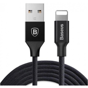 Кабель синхронізації даних XO Lightning Yiven 2A/1.2m (CALYW-01) Black