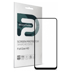 Захисне скло для смартфону Armorstandart Full Glue HD for Tecno Camon 16/16 SE Black (ARM65097)