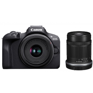 Фотокамера бездзеркальна Canon EOS R100 + 18-45 IS STM + 55-210 f/5.0-7.1 IS STM (6052C036)