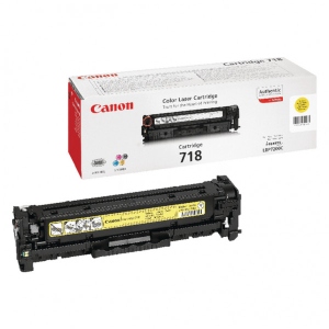 Картридж для лазерних принтерів/БФП Canon LBP7200 (2.9К) Cartridge 718 Yellow (2659B002AA)
