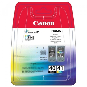 Картриджі для струменевих принтерів Canon PG-40Bk/CL-41 цв. Multi Pack (0615B043)
