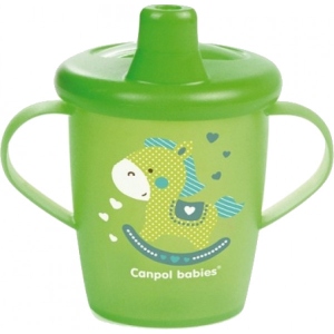 Чашка-непроливайка дитяча Canpol babies Toys зелений, 250 мл. (31/200_gre)
