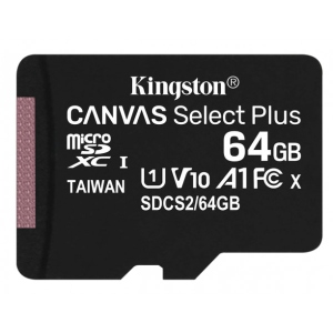 Уцінка - Карта пам'яті Kingston microSDXC 64GB Canvas Select Plus 100R A1 C10 (SDCS2/64GBSP) #