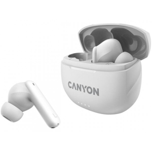 Навушники вкладиші бездротові TWS Canyon TWS-8 (CNS-TWS8W) White
