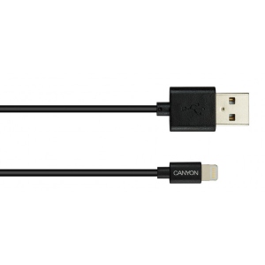 Кабель синхронізації даних Canyon USB - Lightning 1m Black (CNS-MFICAB01B)