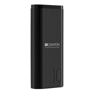 Батарея мобільна Canyon 10000mAh Black (CNE-CPB010B)