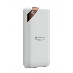 Батарея мобільна Canyon 20000mAh White (CNE-CPBP20W)