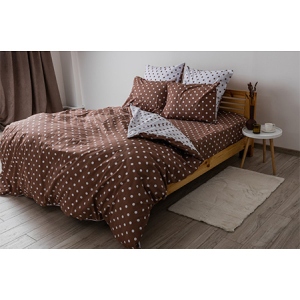 Комплект постільної білизни ТЕП Happy Sleep Cappuccino Dots (2-03796_25130)