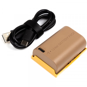 Акумулятор для фотокамери PowerPlant Canon TLP-E6NH 2250mAh з кабелем Type-C (CB970889)