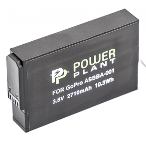 Акумулятор для екшн-камери PowerPlant GoPro ASBBA-001 2710mAh (CB970155)