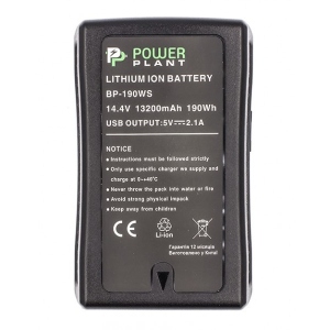 Акумулятор для фотокамери PowerPlant BP-190WS 13200mAh (CB970223)
