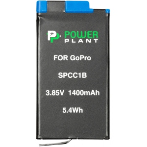 Акумулятор для екшн-камери PowerPlant GoPro SPCC1B 1400mAh (CB970384)