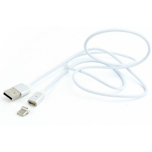 Кабель Cablexpert USB 2.0 BM - MicroUSB 1m White (CC-USB2-AMmUMM-1M)