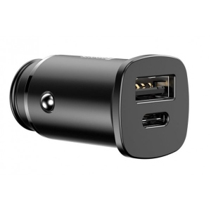 Автомобільний зарядний пристрій Baseus Charger 30W Black (CCALL-AS01)