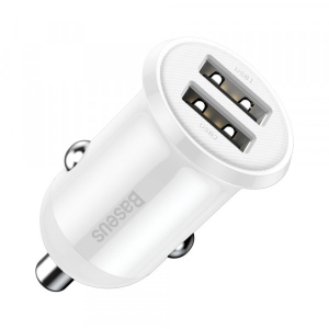 Автомобільний зарядний пристрій Baseus Grain Pro 4.8A 2USB (CCALLP-02)