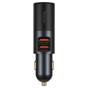 Автомобільний зарядний пристрій Baseus Share Together Fast Charge Car Charger with Cigarette Lighter Port 2 USB (CCBT-D0G)