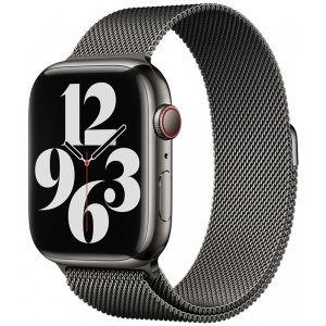 Ремінець для смарт-годинника Apple 41mm Graphite Milanese Loop (ML743ZM/A)