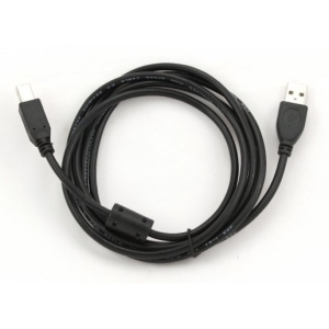 Кабель USB type A - USB type B Cablexpert USB2.0 ферит A-папа/B-папа 3 м (CCFB-USB2-AMBM-3M)