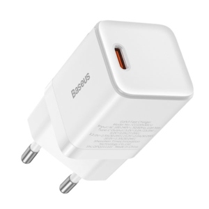 Мережевий зарядний пристрій Baseus GaN3 Fast Charger 30W 1 Type-C white (CCGN010102)