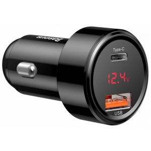 Автомобільний зарядний пристрій Baseus Magic Series Black (CCMLC20C-01)