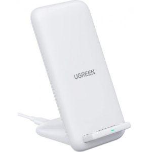 Зарядний пристрій UGREEN CD221 Wireless Stand 15 W White (80576)