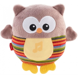 Інтерактивна тварина Fisher-Price М'яка музична нічниця Весела совеня (CDN55)