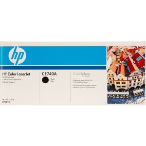 Картриджі для лазерних принтерів HP CLJ CP5220 series black (CE740A)