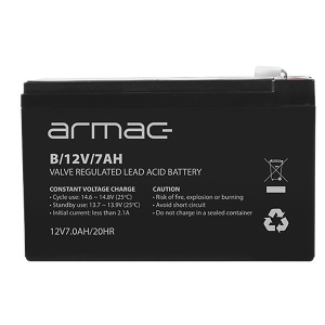Акумулятор для ДБЖ Armac 12V, 7.0 A (B/12V/7AH)