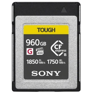 Карта пам'яті Sony CFexpress Type B 960GB R1850/W1750MB/s Tough (CEBG960T.CE7)