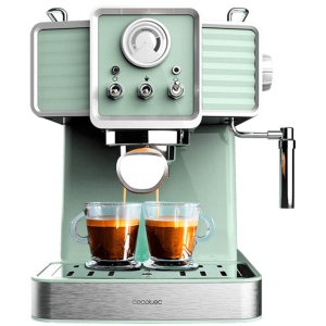 Уцінка - Кавоварка рожкова Cecotec Cumbia Power Espresso 20 Tradizionale Light Green (CCTC-01576)