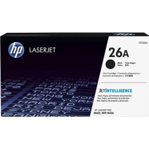 Картриджі для лазерних принтерів HP 26A LJ Pro M402d/M402dn/M402n/M426dw/ M426fdn/M426fdw Black (CF226A)
